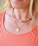 Layered Beaded Necklace (available in 2 colors)