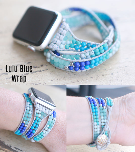 Embossed Lv Apple Watch Band – Lulu & Lo's