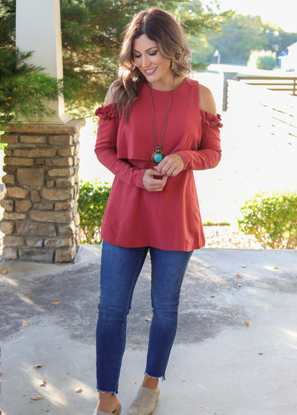 Paths Crossed Top (available in several colors) – Lennon & Lace