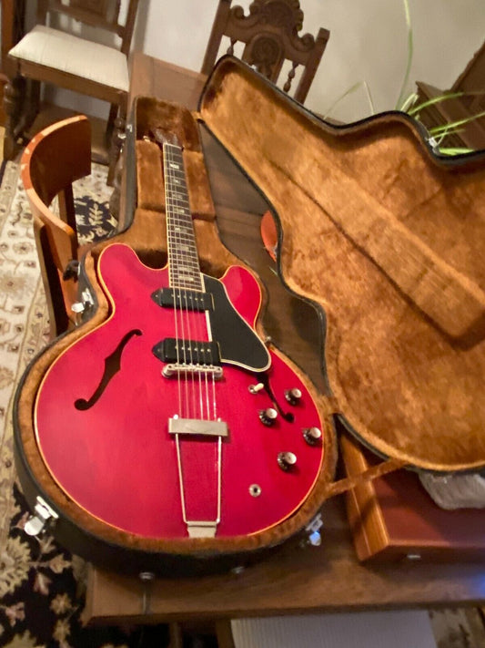 Vintage Gibson 1962 ES-330TD (330TDC) Cherry Red - AMAZING INSTRUMENT