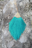 Pendant Tassel Necklace (available in several colors)