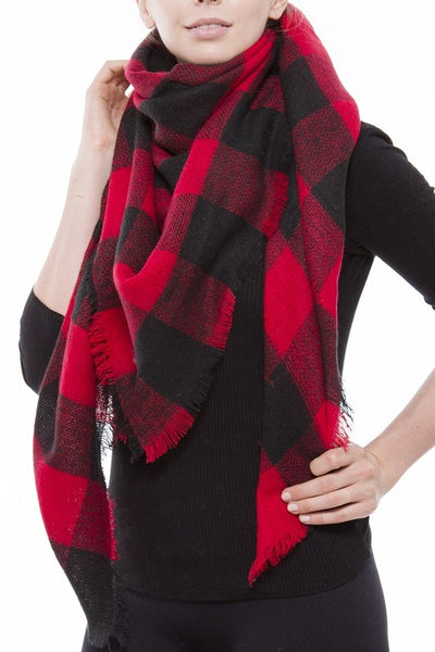 Kid's Plaid Infinity Scarves (available in several colors) – Lennon & Lace