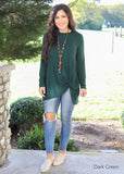 Side Knot Tunic (available in several colors)