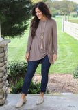 Side Knot Tunic (available in several colors)