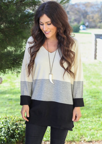 Colorblock Perfect Sweater