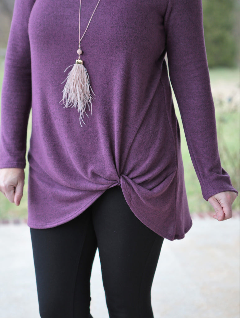 Feather Tassel Necklace (available in several colors)