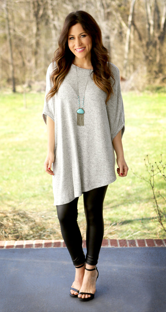 Cozy and Cute Poncho Top – Lennon & Lace