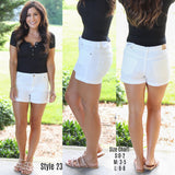 Mid Rise Denim Shorts (available in 3 washes)