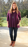 Hailey Choker Tunic (available in several colors)