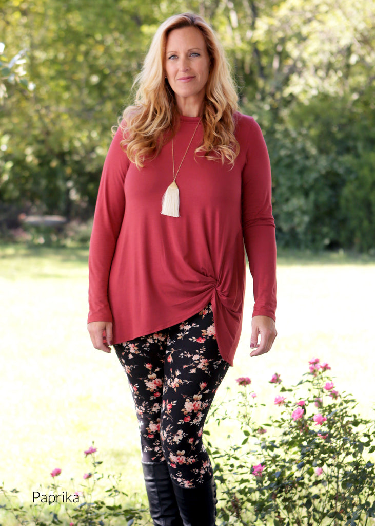 Side Knot Tunic (available in several colors) – Lennon & Lace